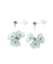 ミニフラワー樹脂ピアス