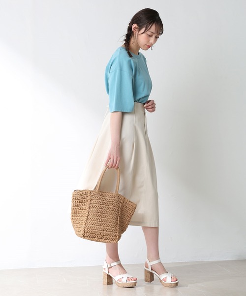 Honeys（ハニーズ）の「クロスサンダル（サンダル・レディース・ホワイト/ブラック/ベージュ/ブルー・M/L/S）」の10枚目の写真