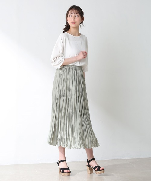 Honeys（ハニーズ）の「クロスサンダル（サンダル・レディース・ホワイト/ブラック/ベージュ/ブルー・M/L/S）」の16枚目の写真