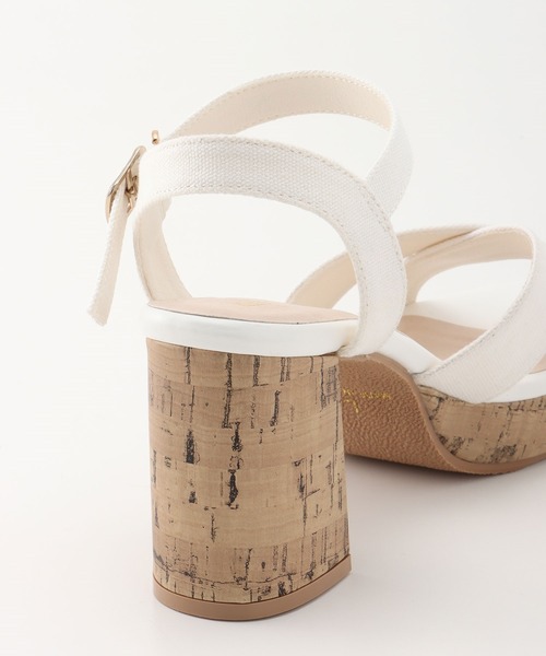 Honeys（ハニーズ）の「クロスサンダル（サンダル・レディース・ホワイト/ブラック/ベージュ/ブルー・M/L/S）」の13枚目の写真