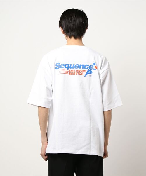 B ONE SOUL（ビーワンソウル）の「【B ONE SOUL/ビーワンソウル】デリバリーベア　プリントＴシャツ バックプリント　ワンポイント刺繍（Tシャツ/カットソー・メンズ・ホワイト系その他/カーキ/ホワイト/パープル・LARGE/X-LARGE/MEDIUM）」の7枚目の写真