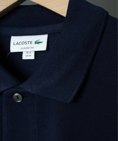 LACOSTE(ラコステ)の「【 LACOSTE / ラコステ 】 L1312LJ-99 Classic Fit Long Sleeve Polo shirts 鹿の子 ロングスリーブ ポロシャツ(ポロシャツ・メンズ・ネイビー/ブラック/ホワイト・3/4/5/6)」の11枚目の写真