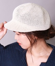 BAYBLO（ベイブロ）の「(CR)【ワイヤー入り】サマー キャスケット（キャスケット）」