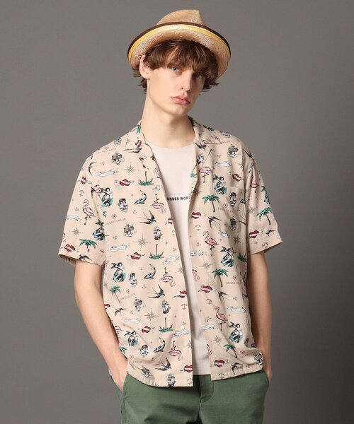 今年の新作から定番まで セール コロニアルリゾートアロハシャツ シャツ ブラウス Dressterior ドレステリア のファッション 正規 値段 Arenatheatre Net