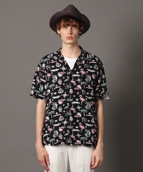 セール シャツ ブラウス Dressterior ドレステリア のシャツ ブラウス コロニアルリゾートアロハシャツ 086 014 21 01 をセール価格で購入できます Dressterior コロニアルリゾートアロハシャツ シャツ ブラウス トップス Dressterior ドレステリア