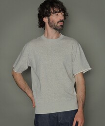 MACKINTOSH LONDON | リバーシブル吊り裏毛半袖クルーネックスウェット(スウェット)