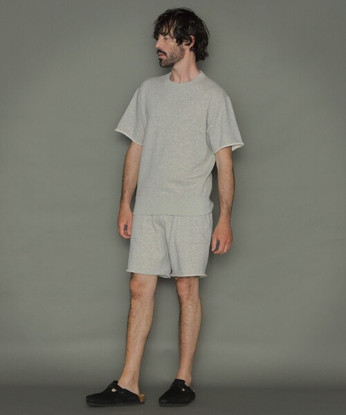 MACKINTOSH LONDON（マッキントッシュ ロンドン）の「リバーシブル吊り裏毛半袖クルーネックスウェット（スウェット・メンズ・グレー・M/L）」の7枚目の写真