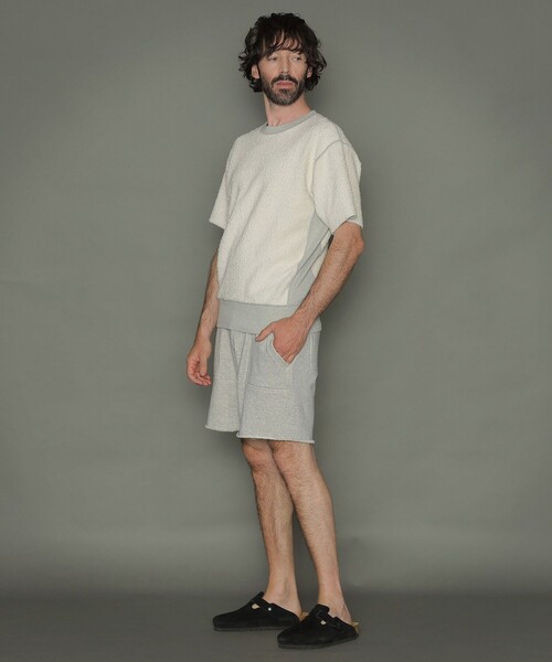 MACKINTOSH LONDON（マッキントッシュ ロンドン）の「リバーシブル吊り裏毛半袖クルーネックスウェット（スウェット・メンズ・グレー・M/L）」の5枚目の写真