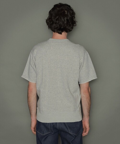 MACKINTOSH LONDON（マッキントッシュ ロンドン）の「リバーシブル吊り裏毛半袖クルーネックスウェット（スウェット・メンズ・グレー・M/L）」の4枚目の写真
