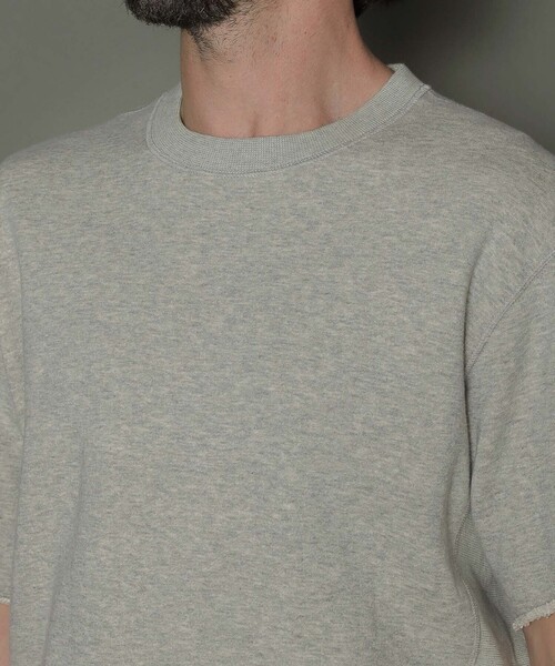 MACKINTOSH LONDON（マッキントッシュ ロンドン）の「リバーシブル吊り裏毛半袖クルーネックスウェット（スウェット・メンズ・グレー・M/L）」の14枚目の写真