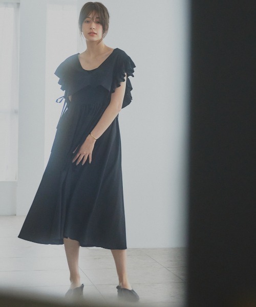 Ezick エジック の Web限定商品 ボレロセットキャミワンピース ワンピース Wear