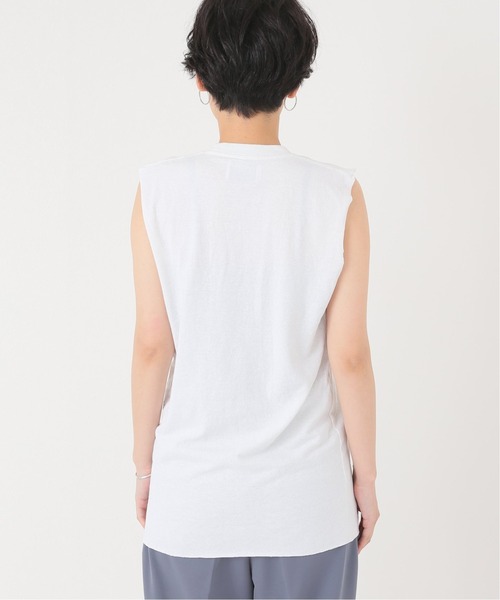 Upcycle（アップサイクル）の「【UPCYCLE/アップ サイクル】VINTAGE WASH ROCK Tシャツ（Tシャツ/カットソー・レディース・ホワイト/ブラック・FREE）」の8枚目の写真