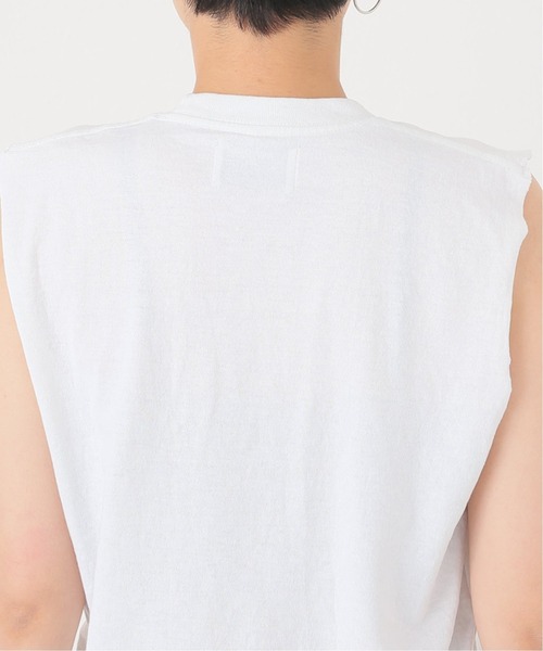 Upcycle（アップサイクル）の「【UPCYCLE/アップ サイクル】VINTAGE WASH ROCK Tシャツ（Tシャツ/カットソー・レディース・ホワイト/ブラック・FREE）」の13枚目の写真