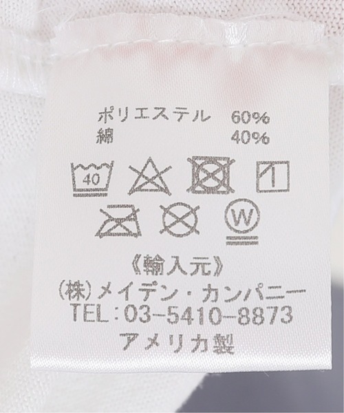 Upcycle（アップサイクル）の「【UPCYCLE/アップ サイクル】VINTAGE WASH ROCK Tシャツ（Tシャツ/カットソー・レディース・ホワイト/ブラック・FREE）」の6枚目の写真