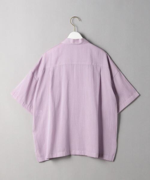 BEAUTY&YOUTH UNITED ARROWS(ビューティーアンドユースユナイテッドアローズ)の「BY シアーオープンカラーシャツ◆(シャツ/ブラウス・レディース・ブラック/ライラック・FREE)」の11枚目の写真