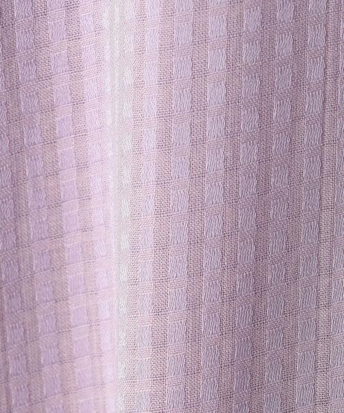 BEAUTY&YOUTH UNITED ARROWS(ビューティーアンドユースユナイテッドアローズ)の「BY シアーオープンカラーシャツ◆(シャツ/ブラウス・レディース・ブラック/ライラック・FREE)」の16枚目の写真