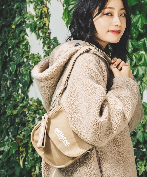 MILKFED.（ミルクフェド）の「ROUND CANVAS SHOULDERBAG MINI