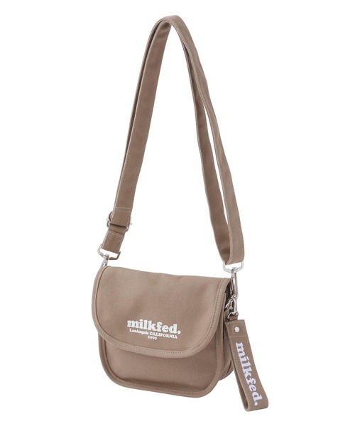 MILKFED.（ミルクフェド）の「ROUND CANVAS SHOULDERBAG MINI