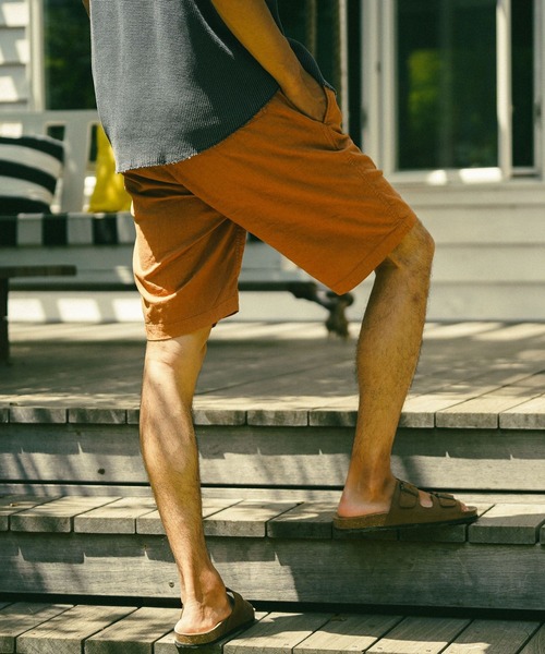 BAYFLOW(ベイフロー)の「WEB限定 リネンショートパンツ(その他パンツ・メンズ・グリーン/ライトブラウン/オフホワイト/チャコール・LARGE/MEDIUM)」の4枚目の写真