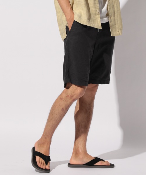 BAYFLOW(ベイフロー)の「WEB限定 リネンショートパンツ(その他パンツ・メンズ・グリーン/ライトブラウン/オフホワイト/チャコール・LARGE/MEDIUM)」の16枚目の写真
