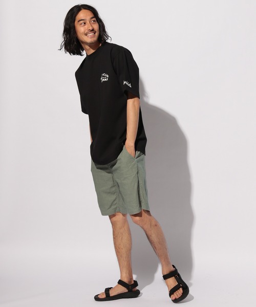BAYFLOW(ベイフロー)の「WEB限定 リネンショートパンツ(その他パンツ・メンズ・グリーン/ライトブラウン/オフホワイト/チャコール・LARGE/MEDIUM)」の20枚目の写真