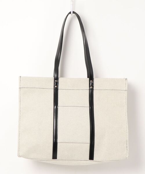 AMERICAN HOLIC（アメリカンホリック）の「スクエアトートバッグ（トートバッグ・レディース・ブラウン/ブラック・FREE）」の2枚目の写真