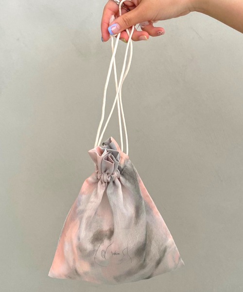 idem（イデム）の「dreaming sheer pouch/ドリーミングシアー巾着ポーチ（ポーチ・レディース・その他・FREE）」の3枚目の写真