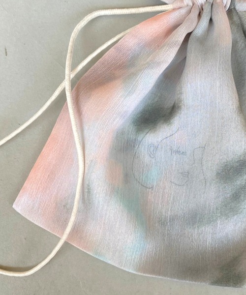 idem（イデム）の「dreaming sheer pouch/ドリーミングシアー巾着ポーチ（ポーチ・レディース・その他・FREE）」の5枚目の写真