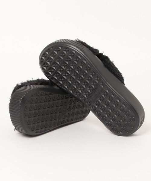 PUMA（プーマ）の「PUMA プーマ プラットフォーム スライド ファー ウィメンズ サンダル（サンダル・レディース・ブラック/ライトピンク・23.0cm/24.0cm/25.0cm/22.0cm）」の4枚目の写真