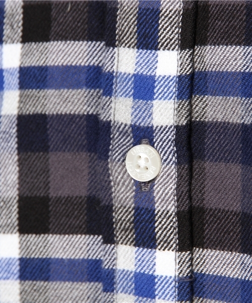 URBAN RESEARCH（アーバンリサーチ）の「URBAN RESEARCH ビエラチェック起毛BDシャツ（シャツ/ブラウス・メンズ・ブラウン系その他/ブルー系その他/レッド系その他/イエロー系その他・LARGE/SMALL/MEDIUM）」の14枚目の写真