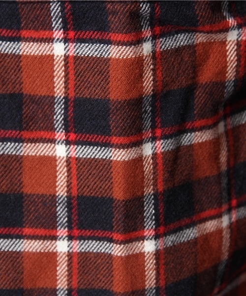 URBAN RESEARCH（アーバンリサーチ）の「URBAN RESEARCH ビエラチェック起毛BDシャツ（シャツ/ブラウス・メンズ・ブラウン系その他/ブルー系その他/レッド系その他/イエロー系その他・LARGE/SMALL/MEDIUM）」の6枚目の写真