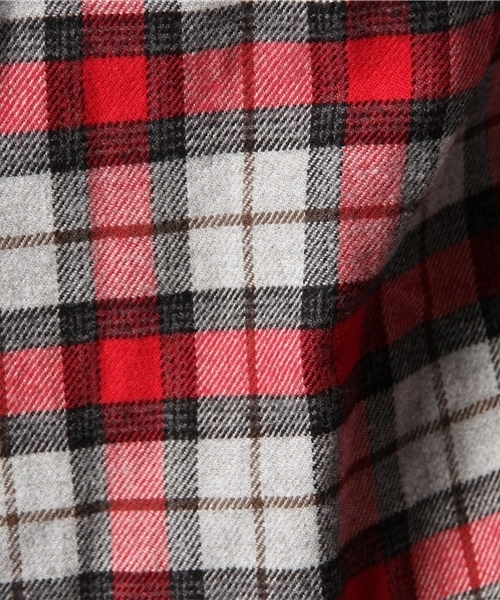 URBAN RESEARCH（アーバンリサーチ）の「URBAN RESEARCH ビエラチェック起毛BDシャツ（シャツ/ブラウス・メンズ・ブラウン系その他/ブルー系その他/レッド系その他/イエロー系その他・LARGE/SMALL/MEDIUM）」の7枚目の写真