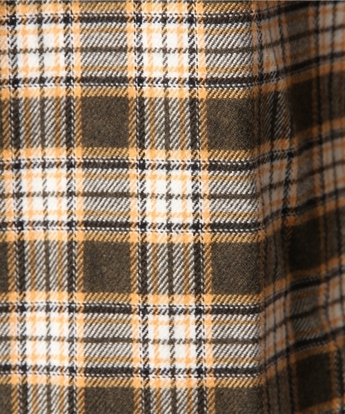 URBAN RESEARCH（アーバンリサーチ）の「URBAN RESEARCH ビエラチェック起毛BDシャツ（シャツ/ブラウス・メンズ・ブラウン系その他/ブルー系その他/レッド系その他/イエロー系その他・LARGE/SMALL/MEDIUM）」の8枚目の写真