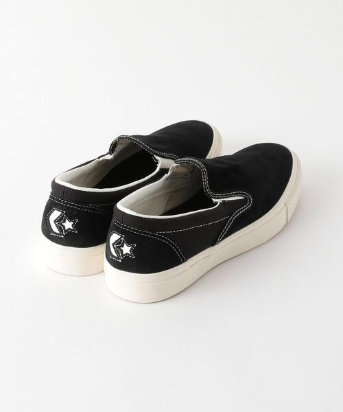 CONVERSE（コンバース）の「＜CONVERSE（コンバース）＞CS SLIP-ON SK スリップオン スニーカー（スニーカー・メンズ・ホワイト/ブラック・26cm/27cm/26.5cm/28cm/27.5cm）」の5枚目の写真