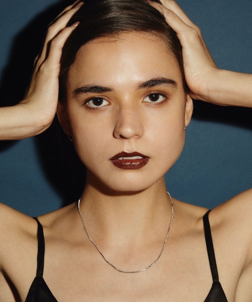 CENE（セネ）の「【CENE】セネ/ [シルバー]1mmスネークチェーン ネックレス/45cm（ネックレス・レディース・シルバー・FREE）」の2枚目の写真