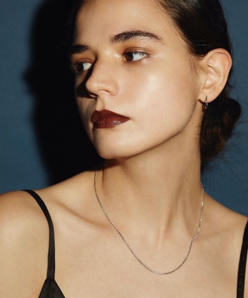 CENE（セネ）の「【CENE】セネ/ [シルバー]1mmスネークチェーン ネックレス/45cm（ネックレス・レディース・シルバー・FREE）」の3枚目の写真