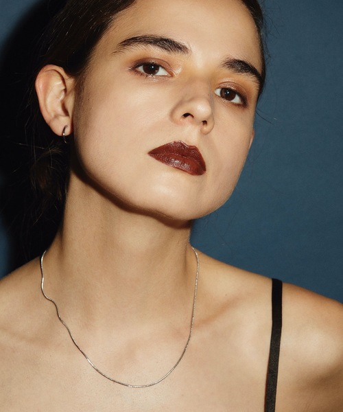 CENE（セネ）の「【CENE】セネ/ [シルバー]1mmスネークチェーン ネックレス/45cm（ネックレス・レディース・シルバー・FREE）」の4枚目の写真