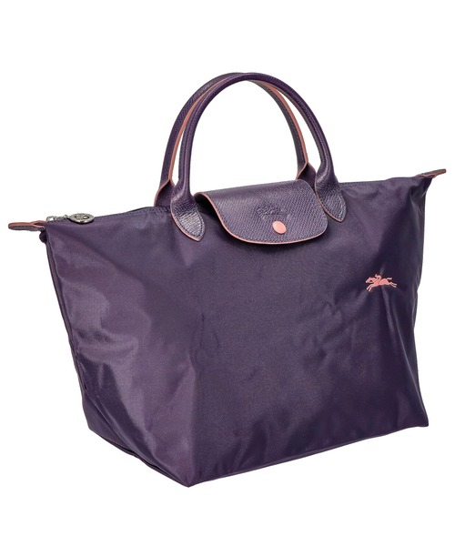 ECHELLE Liberte(エシェルリベルテ)の「LONGCHAMP LE PLIAGE CLUB ロンシャン ル・プリアージュ クラブ ハンドバッグ(ハンドバッグ・レディース・ピンク/ブラック/レッド/オレンジ/ネイビー/グリーン/ピンクベージュ/ブルー/パープル/ガンメタ/プラム/ブルー系その他/ベビーピンク/ブルー系/ホワイト/ブラウン・FREE)」の9枚目の写真