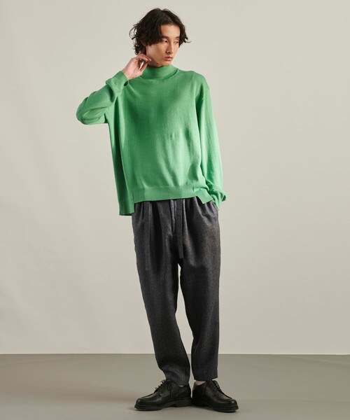 JOSEPH STUDIO(ジョゼフストゥディオ)の「ブリティッシュツイード パンツ(その他パンツ・メンズ・ライトグレー系3/グレー系3/グリーン系3・6/8)」の12枚目の写真