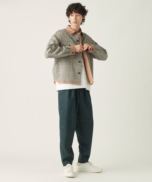 JOSEPH STUDIO(ジョゼフストゥディオ)の「ブリティッシュツイード パンツ(その他パンツ・メンズ・ライトグレー系3/グレー系3/グリーン系3・6/8)」の7枚目の写真