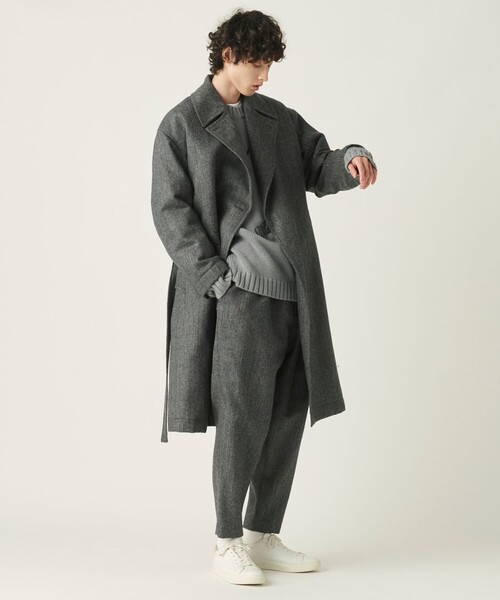 JOSEPH STUDIO(ジョゼフストゥディオ)の「ブリティッシュツイード パンツ(その他パンツ・メンズ・ライトグレー系3/グレー系3/グリーン系3・6/8)」の5枚目の写真