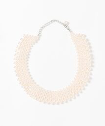 Three Four Time | パール編みチョーカー(ネックレス)