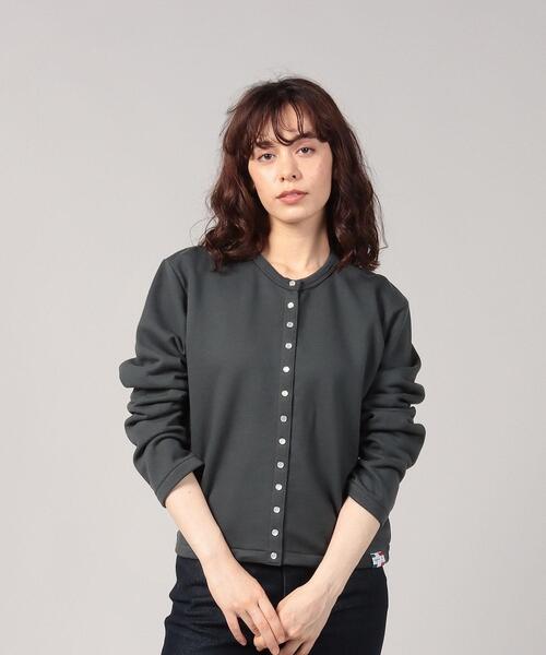 agnes b.（アニエスベー）の「M001 CARDIGAN カーディガンプレッション