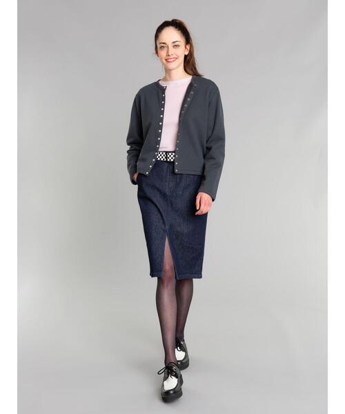 agnes b.（アニエスベー）の「M001 CARDIGAN カーディガンプレッション