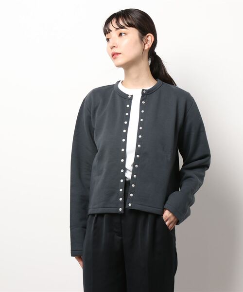 agnes b.（アニエスベー）の「M001 CARDIGAN カーディガンプレッション
