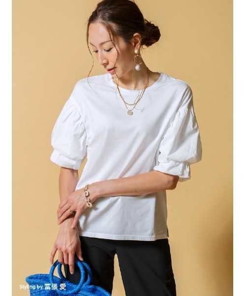 Banana Republic(バナナリパブリック)の「パール チェーンブレスレット(ブレスレット・レディース・ゴールド・ONE SIZE)」の2枚目の写真