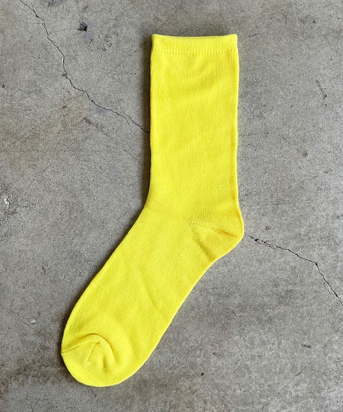 SHIZUTA（シズタ）の「SZT:カラー無地ソックス（ソックス/靴下・レディース・アイボリー/チャコールグレー/ブラック/ベージュ/ネイビー/オフホワイト/グリーン/クリーム/セージグリーン/シルバーグレー/モカ/ロイヤルブルー/スモークピンク/グレイッシュベージュ/シャーベット/パープル/レッド/イエロー/ピンク/ゴールド/ライム/シルバー/カリビアンブルー/ミント/ワインレッド・S/M/L）」の18枚目の写真