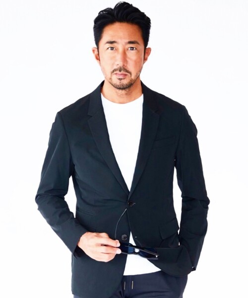 美品 ドレステリア 干場義雅 テーラードジャケット 黒 M 58300円 DRESSTERIOR ジャケット テーラードジャケット 「干場義雅×DRESSTERIOR