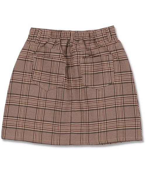 SPINNS（スピンズ）の「【セットアップ対応商品】チェックデザイン ミニスカート（スカート・レディース・ブラウン系1/ベージュ系1/ベージュ系2/グレー系2・ONESIZE）」の13枚目の写真