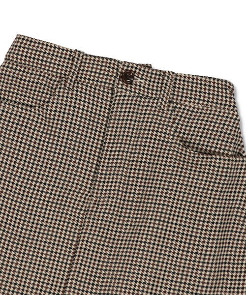 SPINNS（スピンズ）の「【セットアップ対応商品】チェックデザイン ミニスカート（スカート・レディース・ブラウン系1/ベージュ系1/ベージュ系2/グレー系2・ONESIZE）」の18枚目の写真